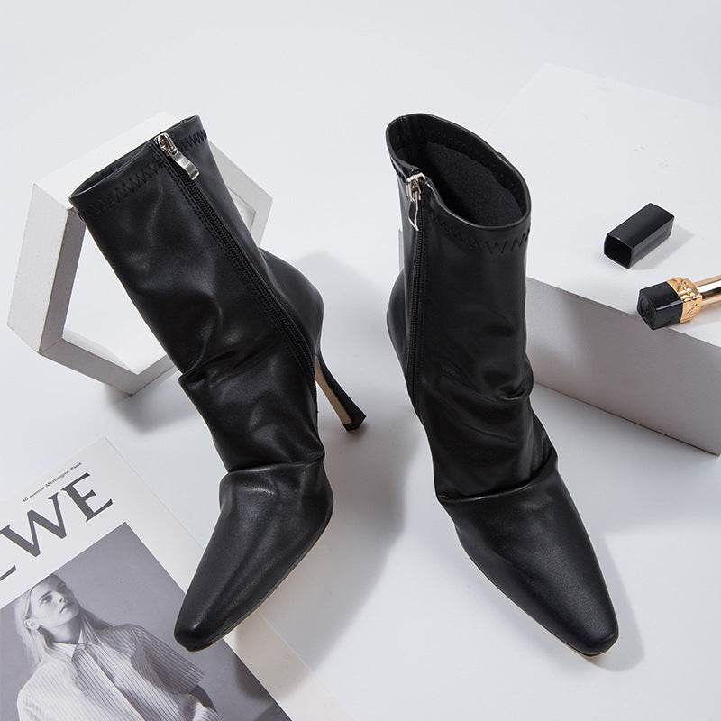 🤍 UnWritten Ice Queen Stiletto Booties eprolo