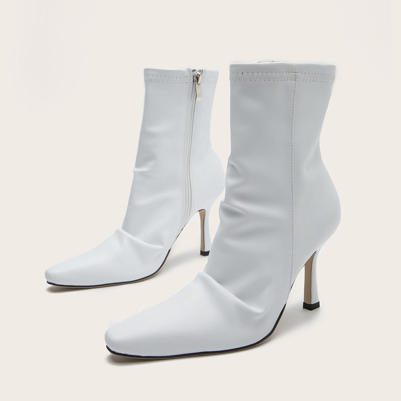 🤍 UnWritten Ice Queen Stiletto Booties eprolo