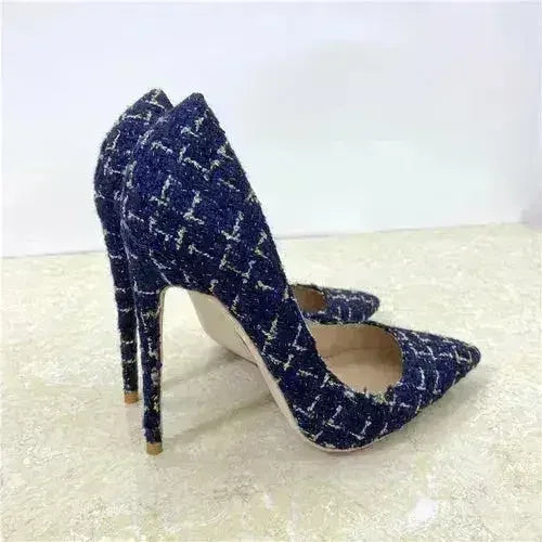 👠 Unwritten Style — Executive Energy Tweed Pumps Femstylo
