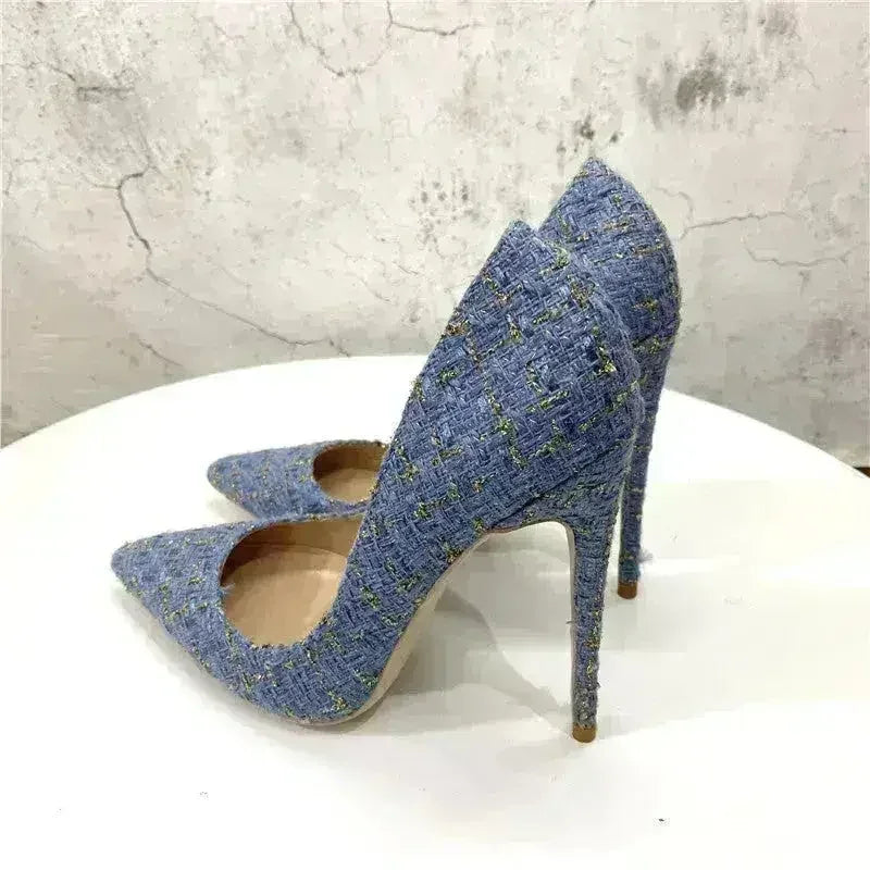 👠 Unwritten Style — Executive Energy Tweed Pumps Femstylo