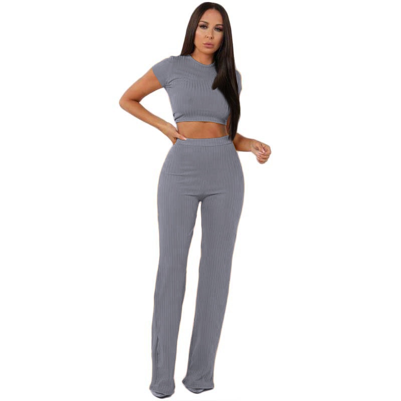 💛 UnWritten Golden Hour Ribbed Two-Piece Set eprolo