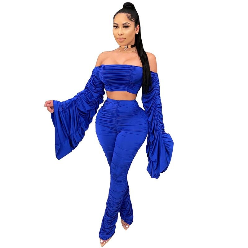 🖤 UnWritten Midnight Drama Ruched Two-Piece Set eprolo
