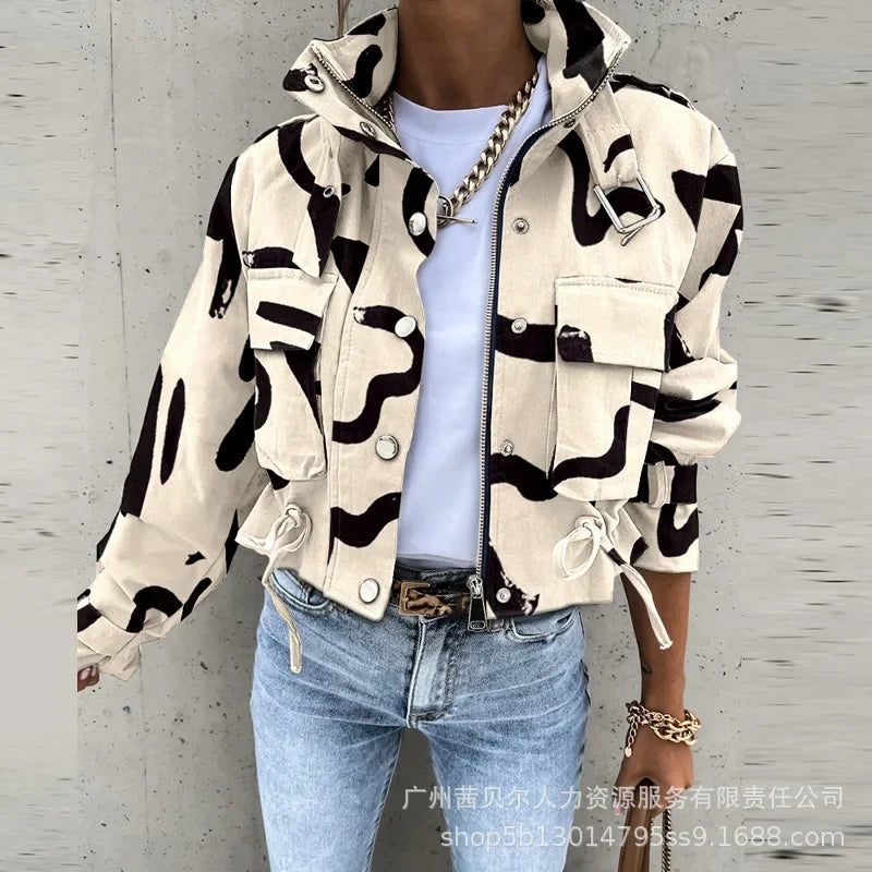 Unwritten Style – Urban Camo Cropped Utility Jacket eprolo