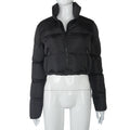 💙 UnWritten Style Cropped Puffer Jacket