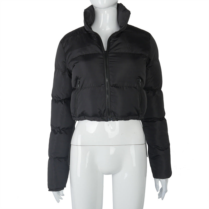 💙 UnWritten Style Cropped Puffer Jacket