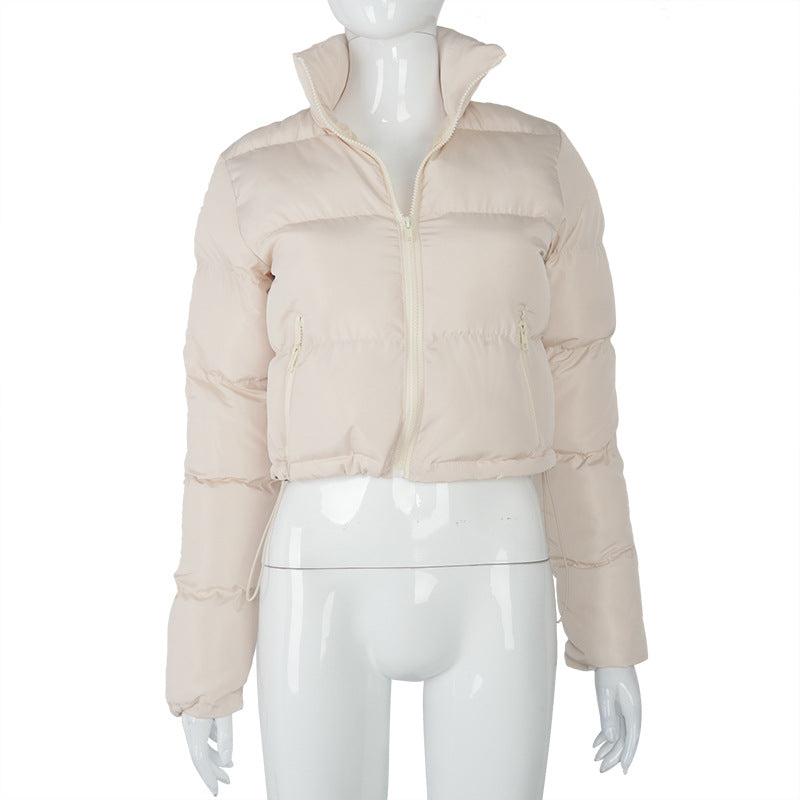 💙 UnWritten Style Cropped Puffer Jacket