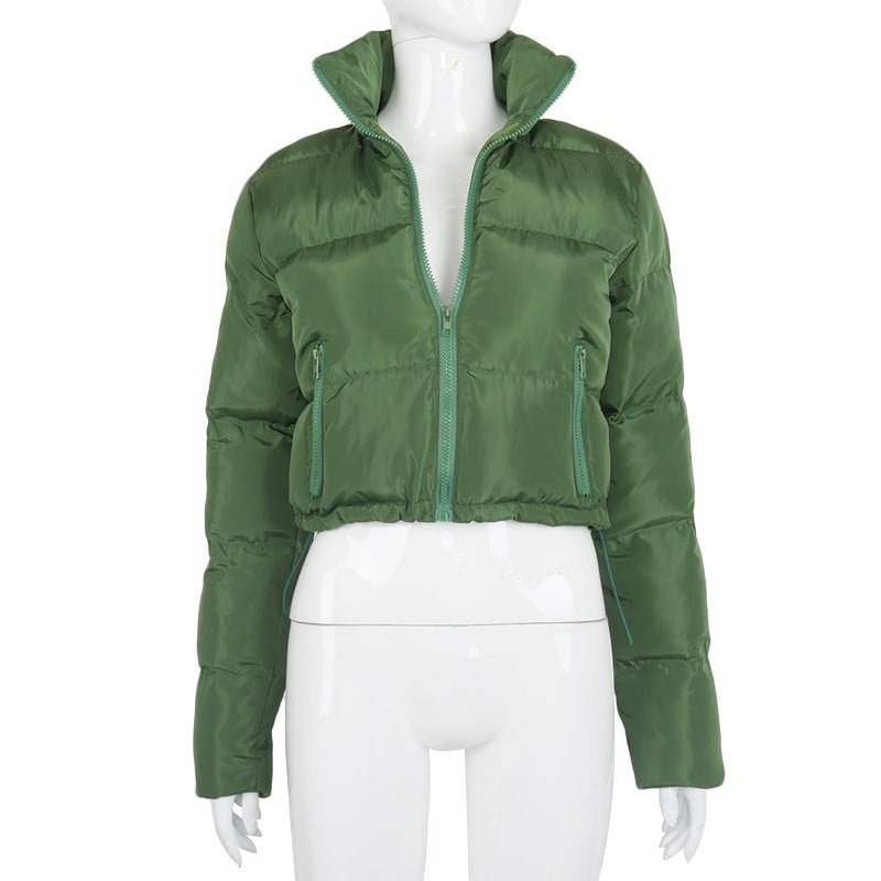 💙 UnWritten Style Cropped Puffer Jacket