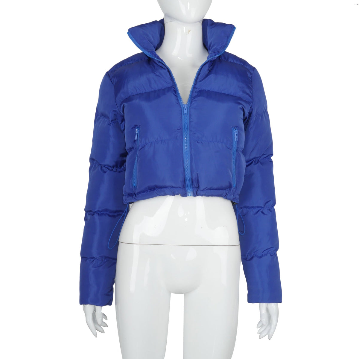 💙 UnWritten Style Cropped Puffer Jacket