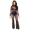 Lace See Through Sexy Nightclub Jumpsuit Wanita Store