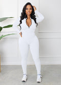 🤍 Unwritten Style — Clean Slate Zip-Up Jumpsuit eprolo