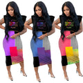 🎨 Unwritten Style — Hustle in Color Midi Skirt eprolo