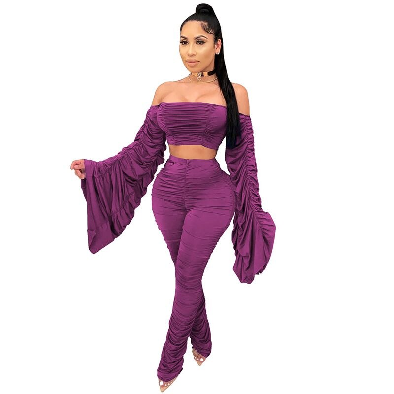 🖤 UnWritten Midnight Drama Ruched Two-Piece Set eprolo