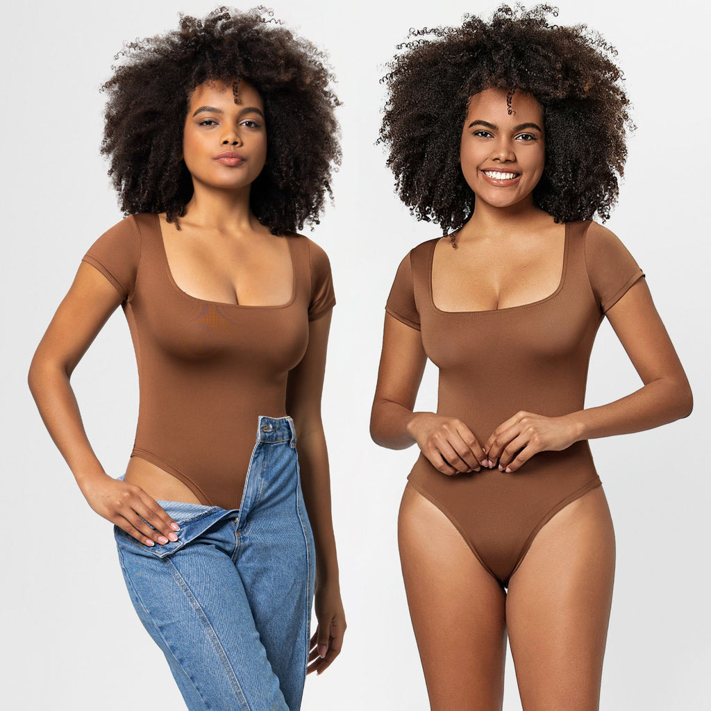 Unwritten Essential Square-Neck Bodysuit eprolo