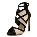 💕 UnWritten Style After Dark Strappy Stiletto Heels eprolo