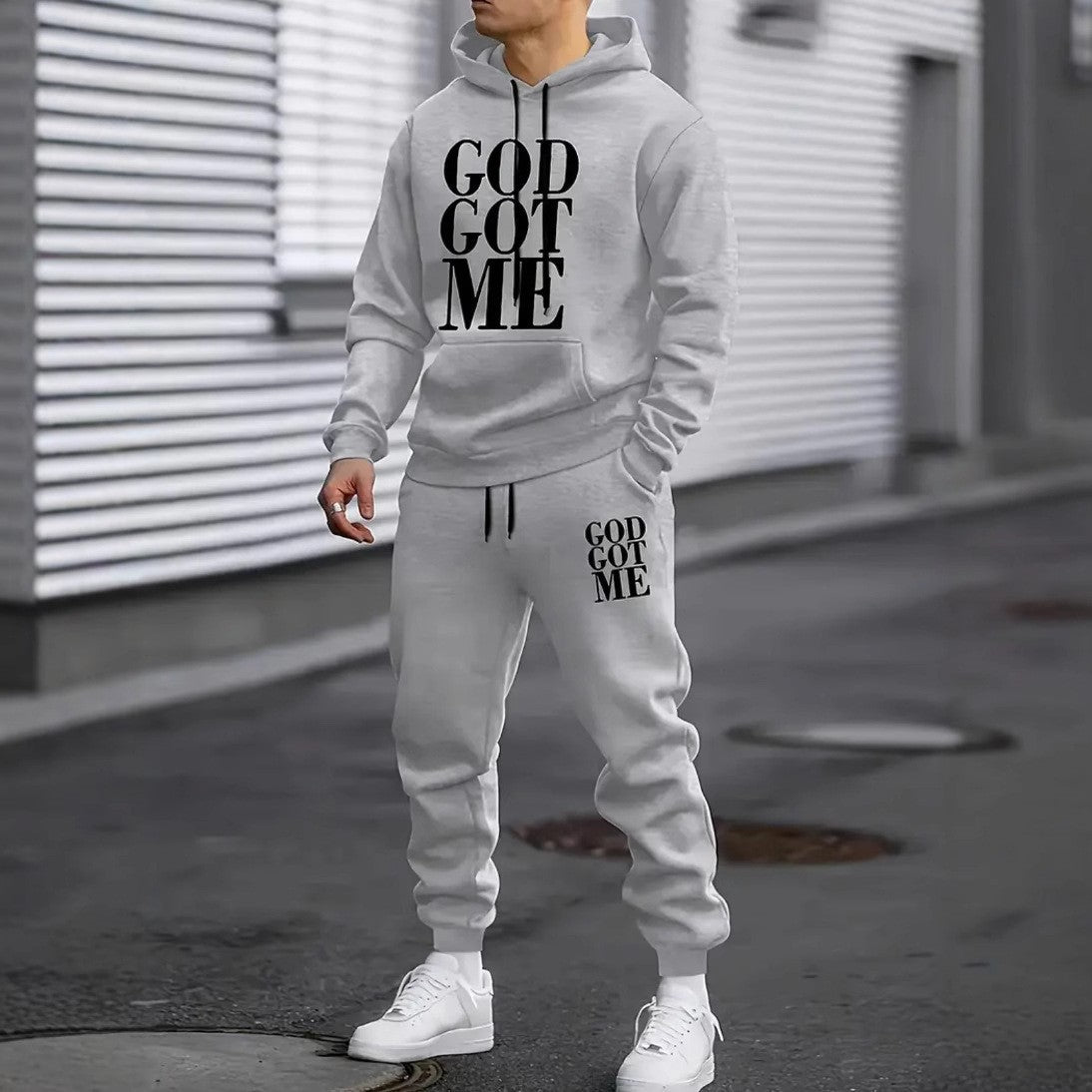 UnWritten Style — GOD GOT ME Hoodie Set