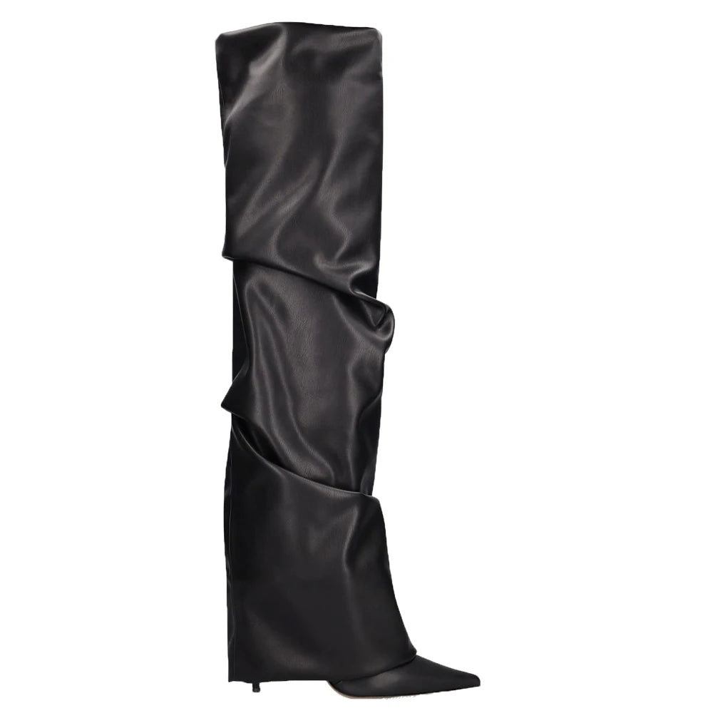 🖤 UnWritten Rebel Slouch Stiletto Boots eprolo