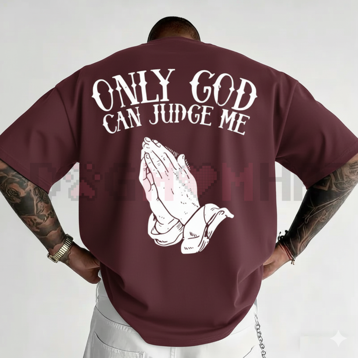 UnWritten Style — Only God Can Judge Me Graphic Tee Dog Mom Hat
