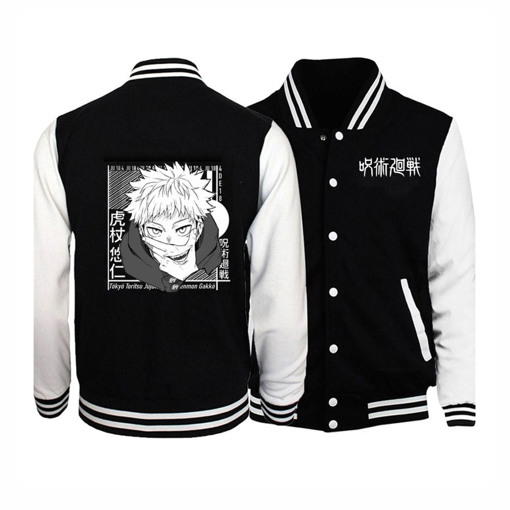 UnWritten Style — Anime Graphic Varsity Jacket eprolo