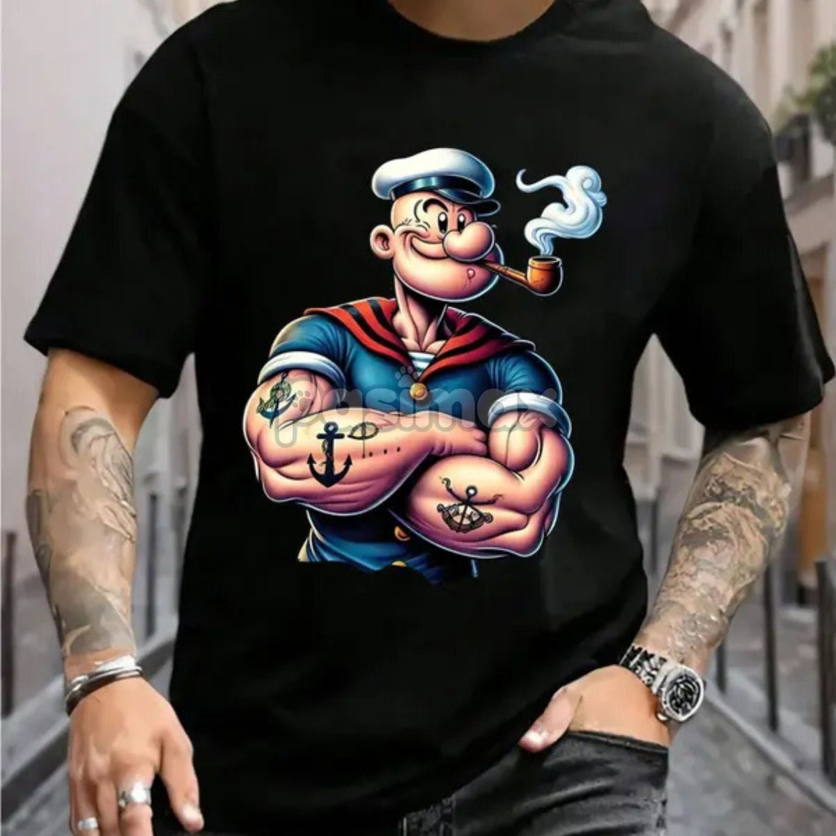 UnWritten Style — Sailor Strength Graphic T-Shirt Pasimax