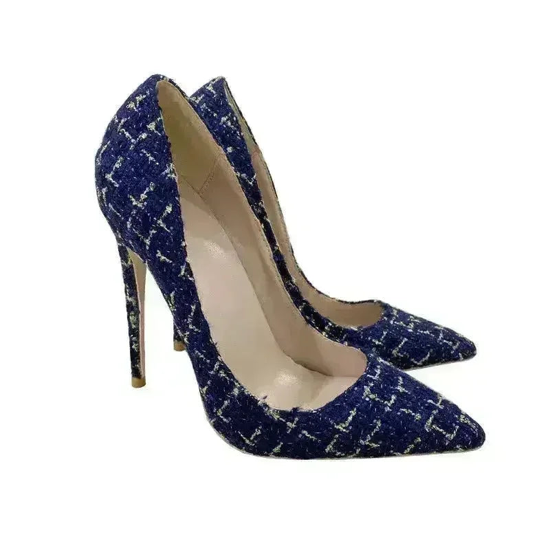 👠 Unwritten Style — Executive Energy Tweed Pumps Femstylo