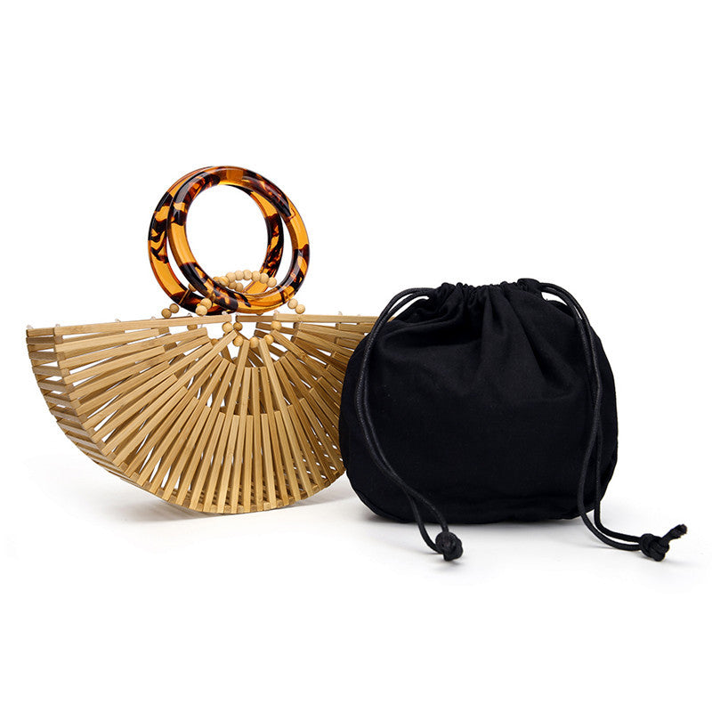 UnWritten Style — “Island Energy” Bamboo Statement Bag eprolo