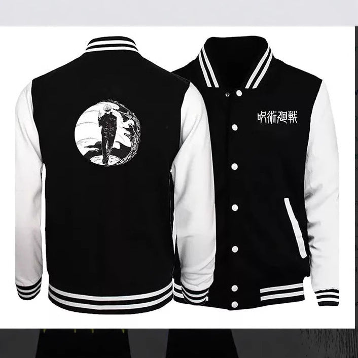 UnWritten Style — Anime Graphic Varsity Jacket eprolo