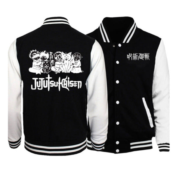 UnWritten Style — Anime Graphic Varsity Jacket eprolo