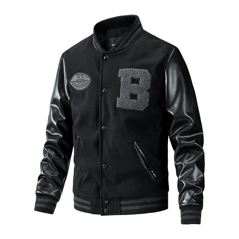 UnWritten Style — Blackout Varsity Jacket eprolo
