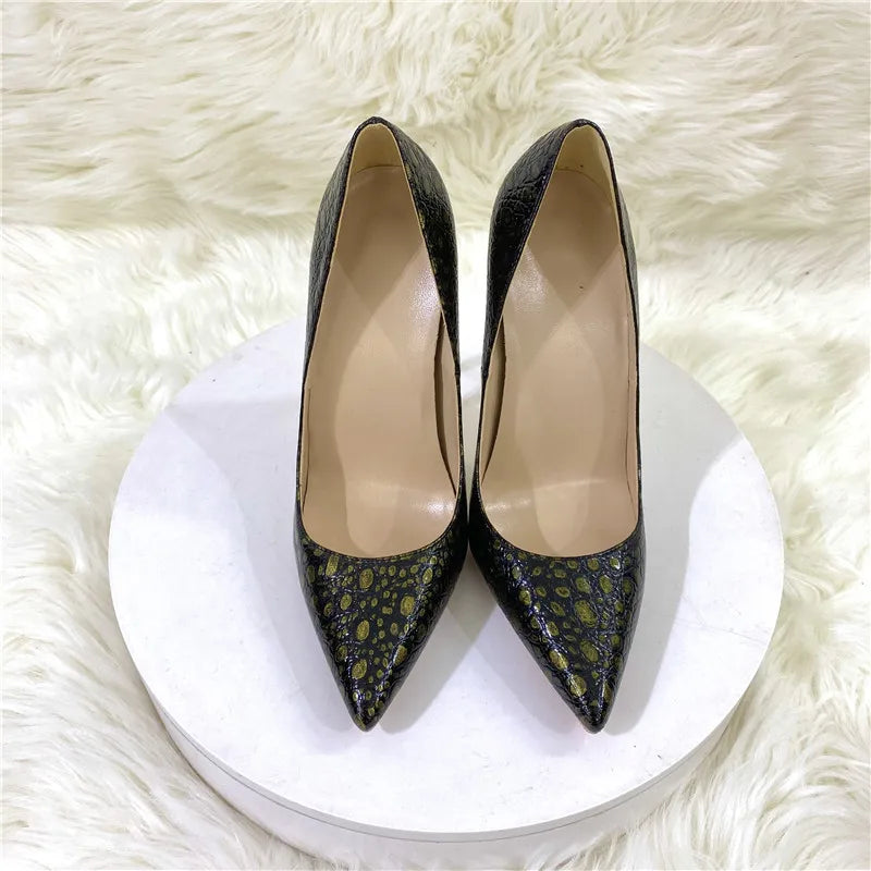 🐍 UnWritten Venom Luxe Stiletto Pumps eprolo