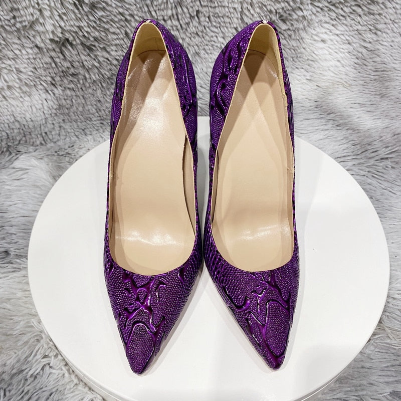 💜 UnWritten Purple Reign Stiletto Pumps eprolo
