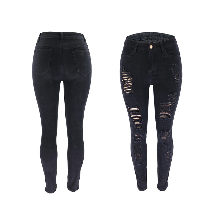 Unwritten Style – Midnight Distressed Skinny Jeans eprolo