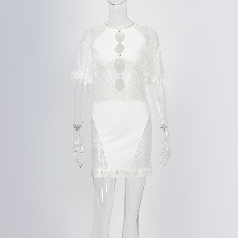 🖤 Unwritten Style —Wild Intentions Sheer Mini Dress eprolo