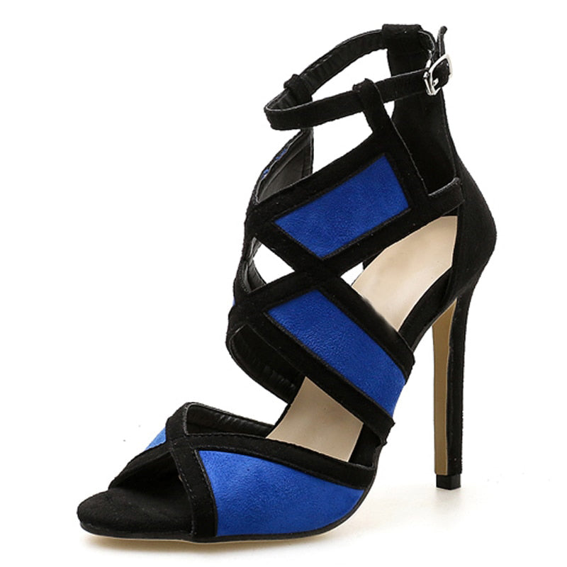 💕 UnWritten Style After Dark Strappy Stiletto Heels eprolo