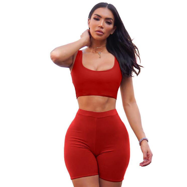 ❤️ Unwritten Style — Red Hot Essential Short Set eprolo