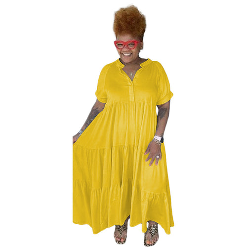 Unwritten Effortless Curves Tiered Maxi Dress eprolo
