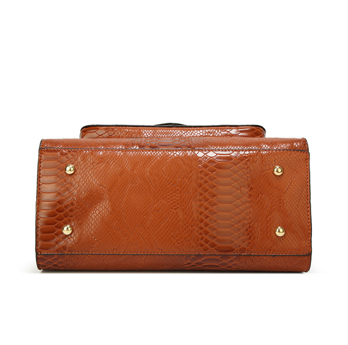 UnWritten Style — “Rich Intentions” Croc-Embossed Handbag eprolo