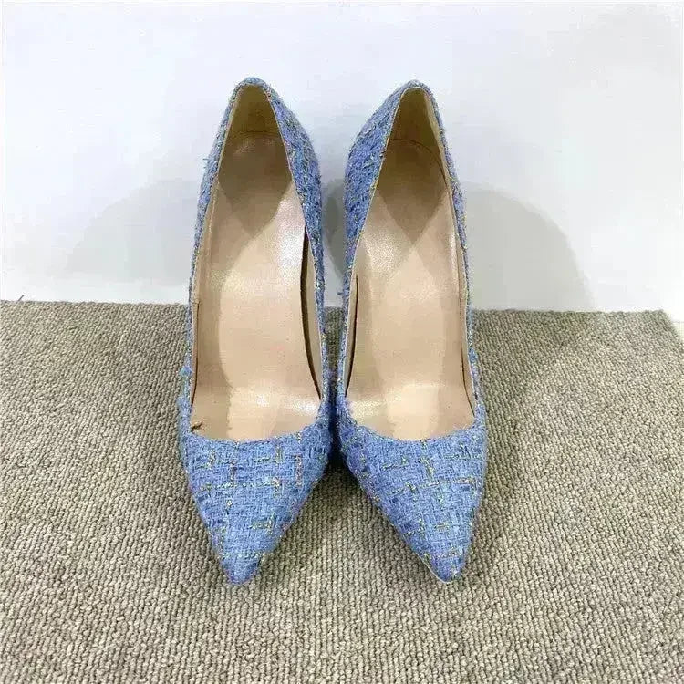 👠 Unwritten Style — Executive Energy Tweed Pumps Femstylo