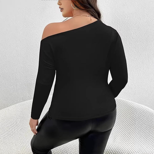 Unwritten Style - After Hours One-Shoulder Ruched Top eprolo