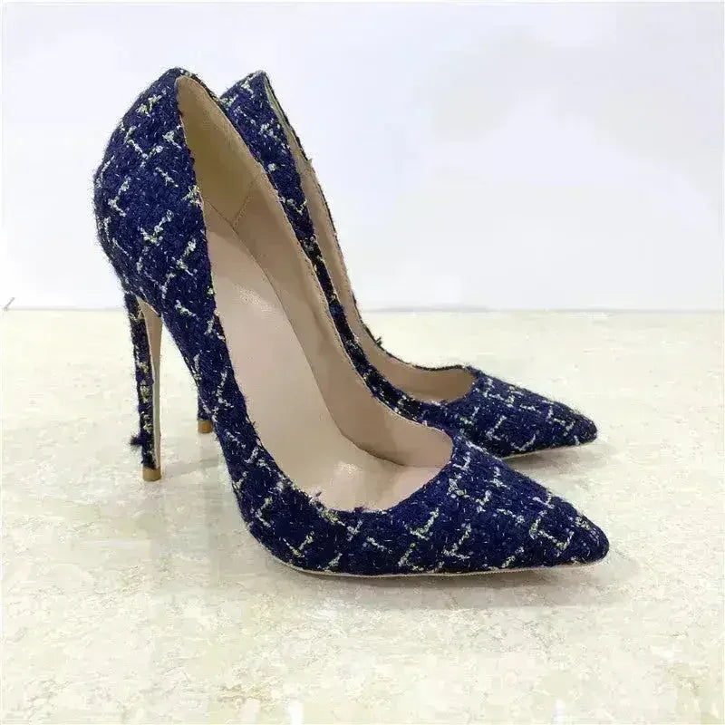 👠 Unwritten Style — Executive Energy Tweed Pumps Femstylo