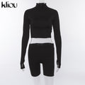 🖤 UnWritten Essential Crop & Biker Short Set eprolo