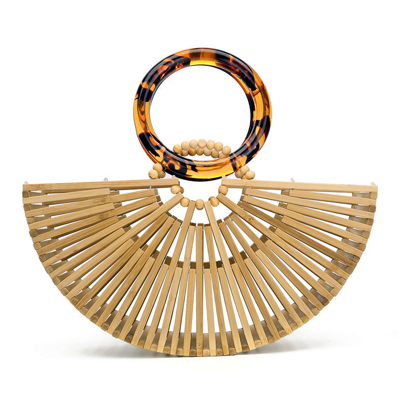 UnWritten Style — “Island Energy” Bamboo Statement Bag eprolo