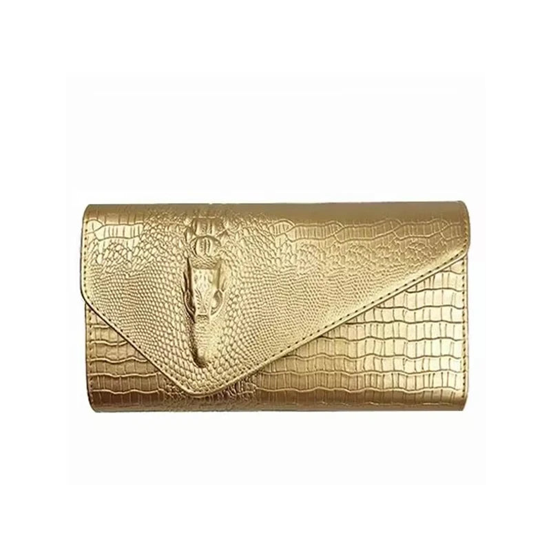 UnWritten Style — “Midnight Luxe” Croc-Embossed Crossbody eprolo