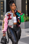 🌵 UnWritten Style — Wild & Free Varsity Jacket
