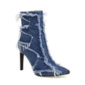 Unwritten Style | Denim After Dark Stiletto Boots 👢💙 eprolo