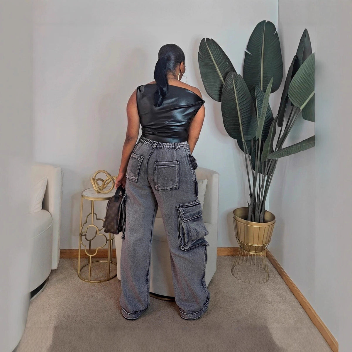 Unwritten Style – Rebel Utility Distressed Wide-Leg Jeans eprolo