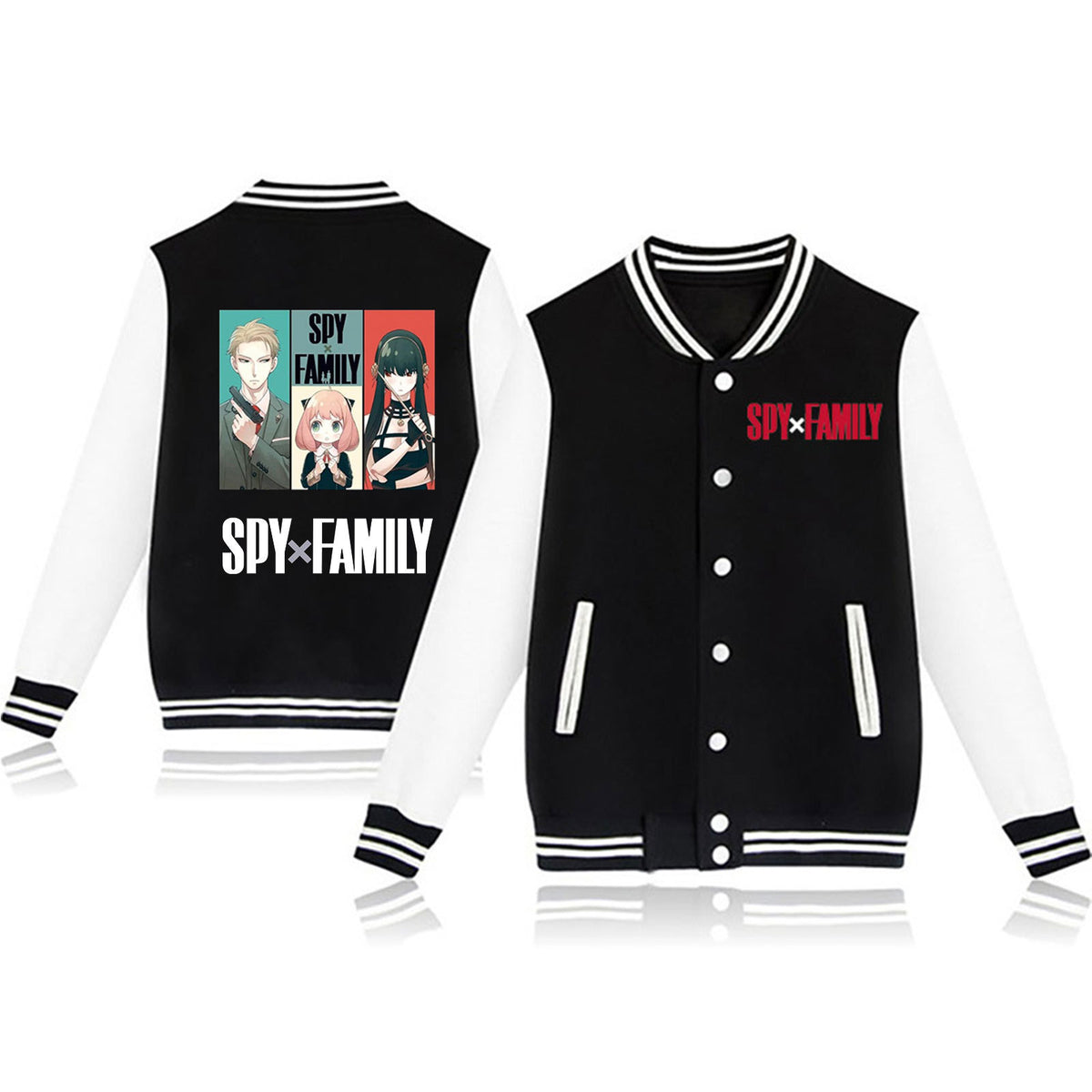UnWritten Style — Anime Graphic Varsity Jacket eprolo