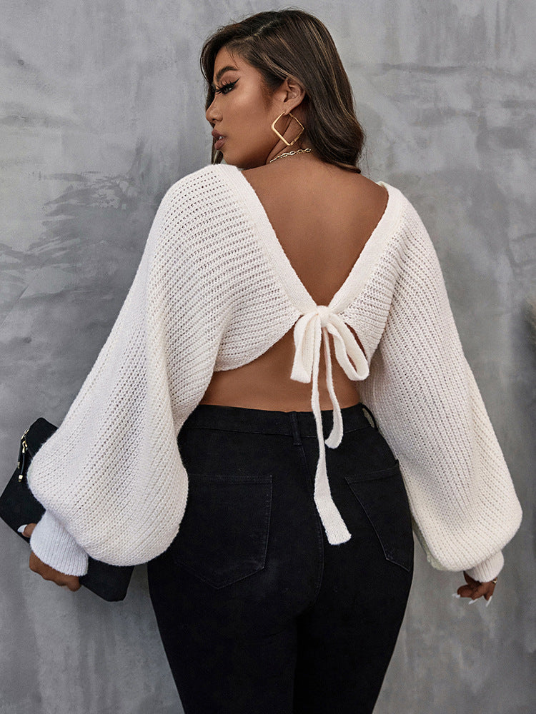 Unwritten Cozy Curves Cropped Knit Sweater eprolo