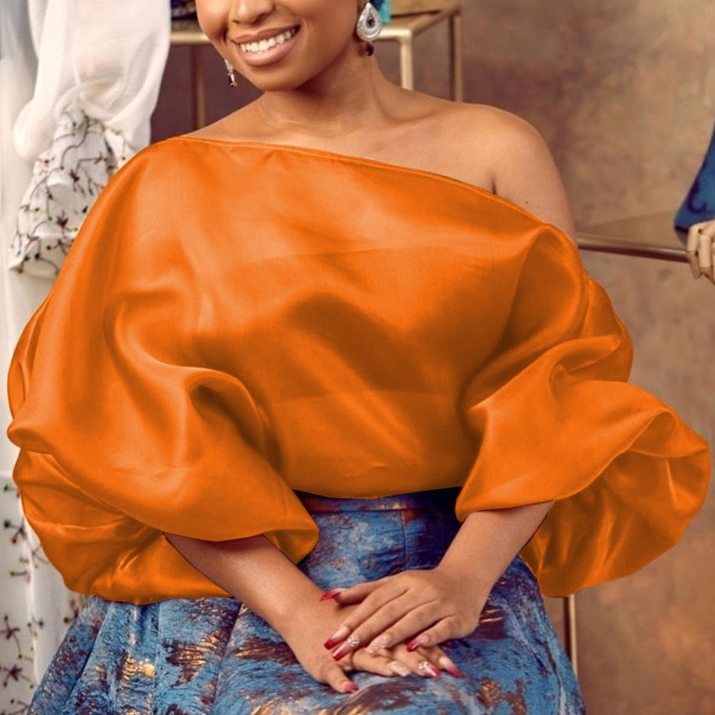 🧡 Unwritten Style — Golden Hour Statement Blouse eprolo