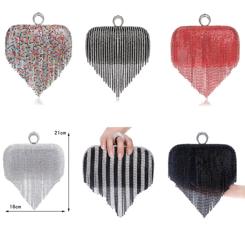 UnWritten Style — “Dripping in Diamonds” Rhinestone Clutch eprolo
