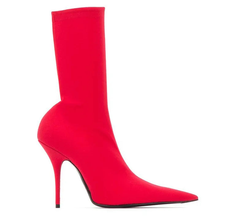 💸 UnWritten Money Moves Stiletto Booties eprolo